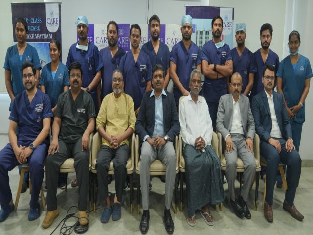 CARE Hospitals Vizag Successfully Treats High-Risk Heart Patients with Advanced Minimally Invasive Surgery