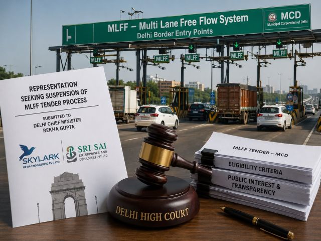 Skylark, Sri Sai Seek Delhi Govt Intervention in MLFF Tender, Call for Suspension Until High Court Verdict