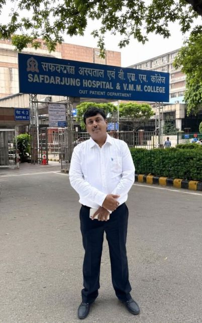 Senior Journalist Rakesh Singh Re-Nominated as Member of Safdarjung Hospital & VMMC Committee