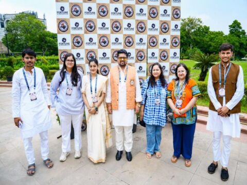 Dr. Bhargav Mallappa Attends New Delhi Chhatra Sansad as Chief Guest, Encourages Youth to Lead with Purpose