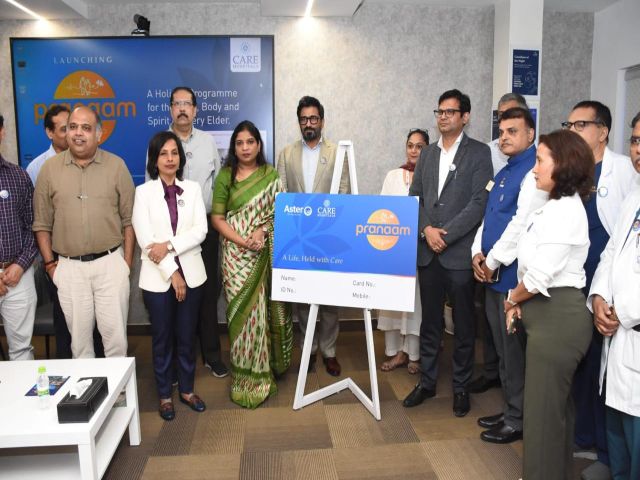 Aster Hospitals and CARE Hospitals Launch ‘Pranaam’ to Redefine Elder Care