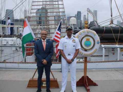 India’s Sail Training Ship INS Sudarshini Enhances Maritime Ties During New York Visit