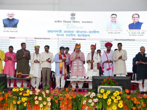 Rajasthan Gets 2.89 Lakh New Pucca Houses Under PMAY-G